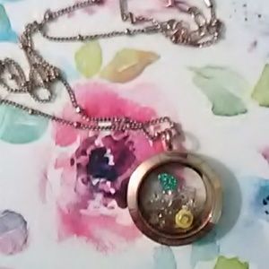 floating Charm necklace